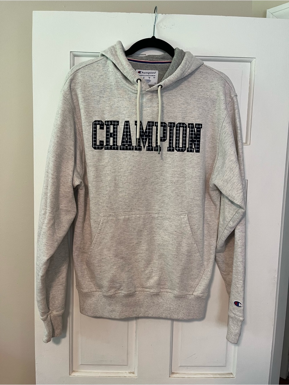 Champion Heather Grey Hoodie Sweatshirt